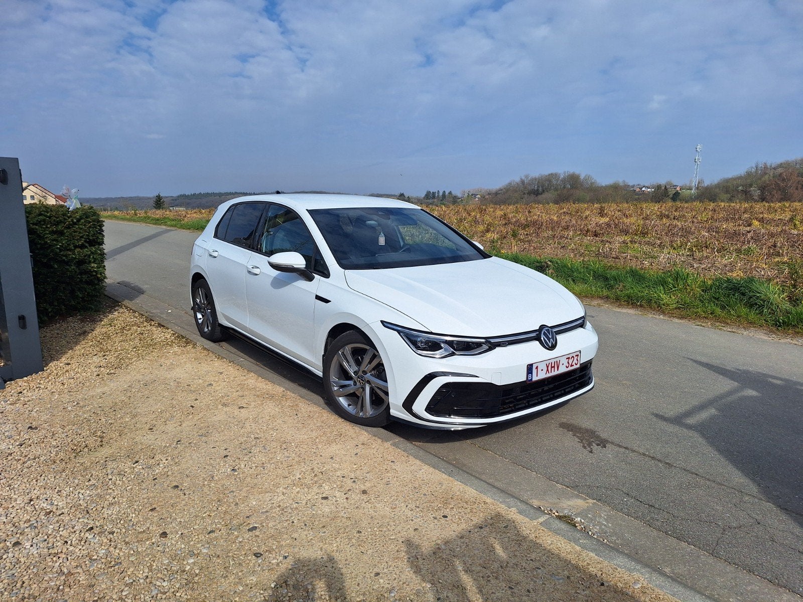 Volkswagen Golf 8 R-Line 10/2023, Autos, Achat, Apple Carplay, Blanc, Essence