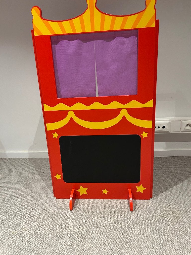 poppenkast, Kinderen en Baby's, Speelgoed | Poppen, Ophalen, Zo goed als nieuw, Overige typen