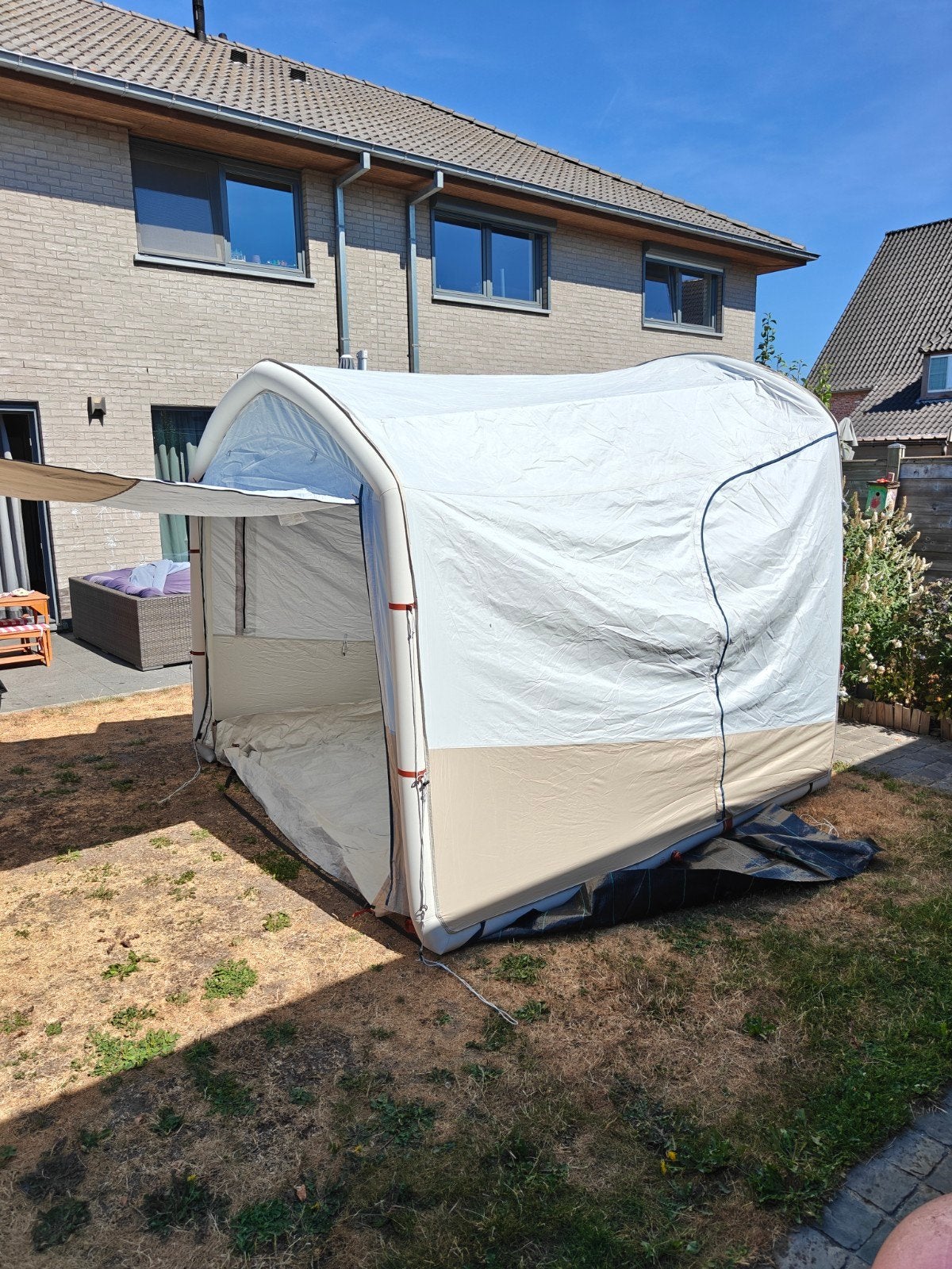 Air Seconds Base Connect Fresh & Black, Caravans en Kamperen, Ophalen, Zo goed als nieuw