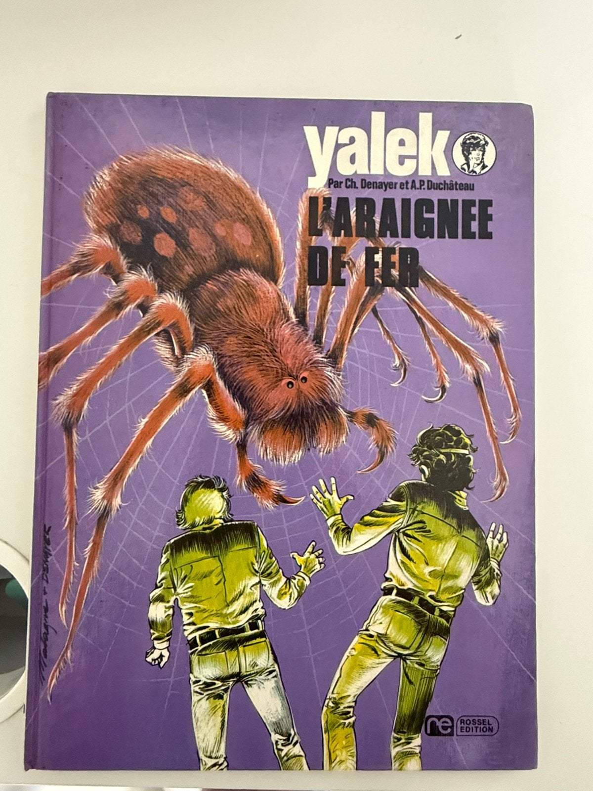 Yalek de ijzeren spin, Boeken, Ophalen, Zo goed als nieuw