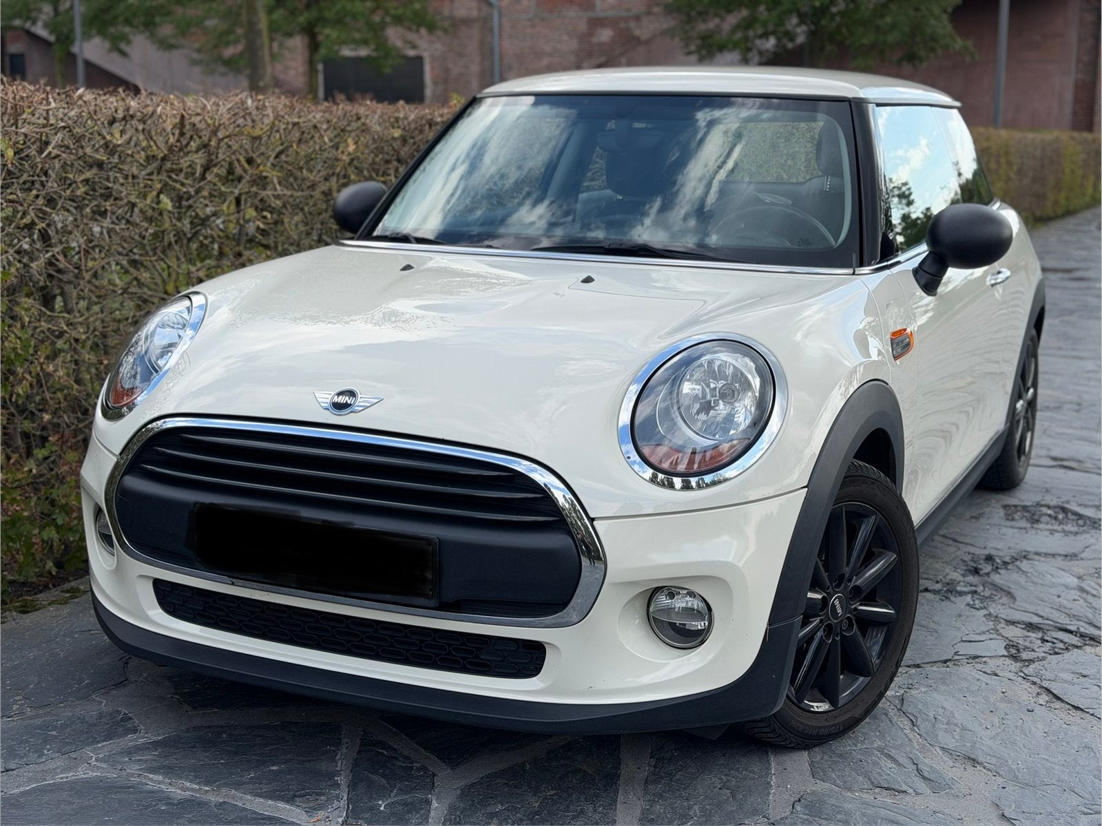 Mini Cooper D 1.5 / Garantie / 2016, Auto's, Voorwielaandrijving, Stof, Wit, Bedrijf
