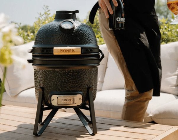 Keramische BBQ OMER. Antraciet BergHOFF (NIEUW), Enlèvement ou Envoi