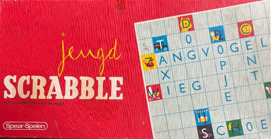 Jeugd Scrabble, 1 ou 2 joueurs, Enlèvement ou Envoi, Utilisé, Spear's Games