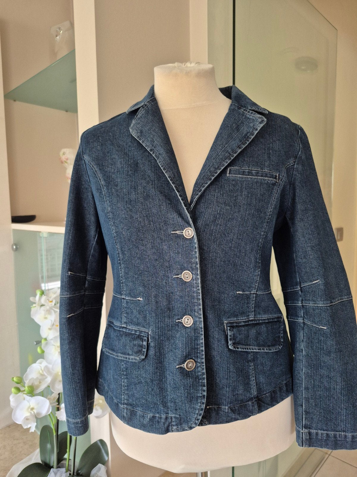 MXY jeansvest, Kleding | Dames, Ophalen of Verzenden, Maat 42/44 (L)
