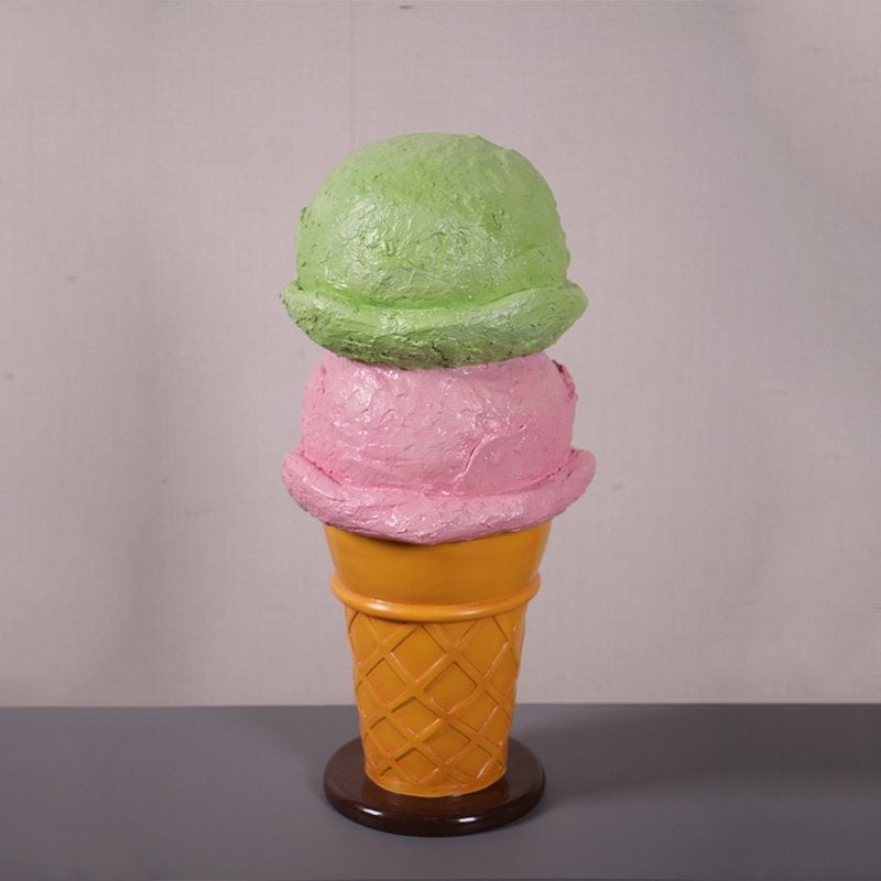 Schepijs op voet – 2 Scoops – IJsje hoogte 60 cm, Verzamelen, Ophalen, Nieuw