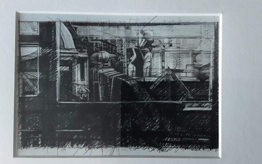 Pentekening, Minder dan 50 cm, Tekening, Nieuw, Ophalen of Verzenden