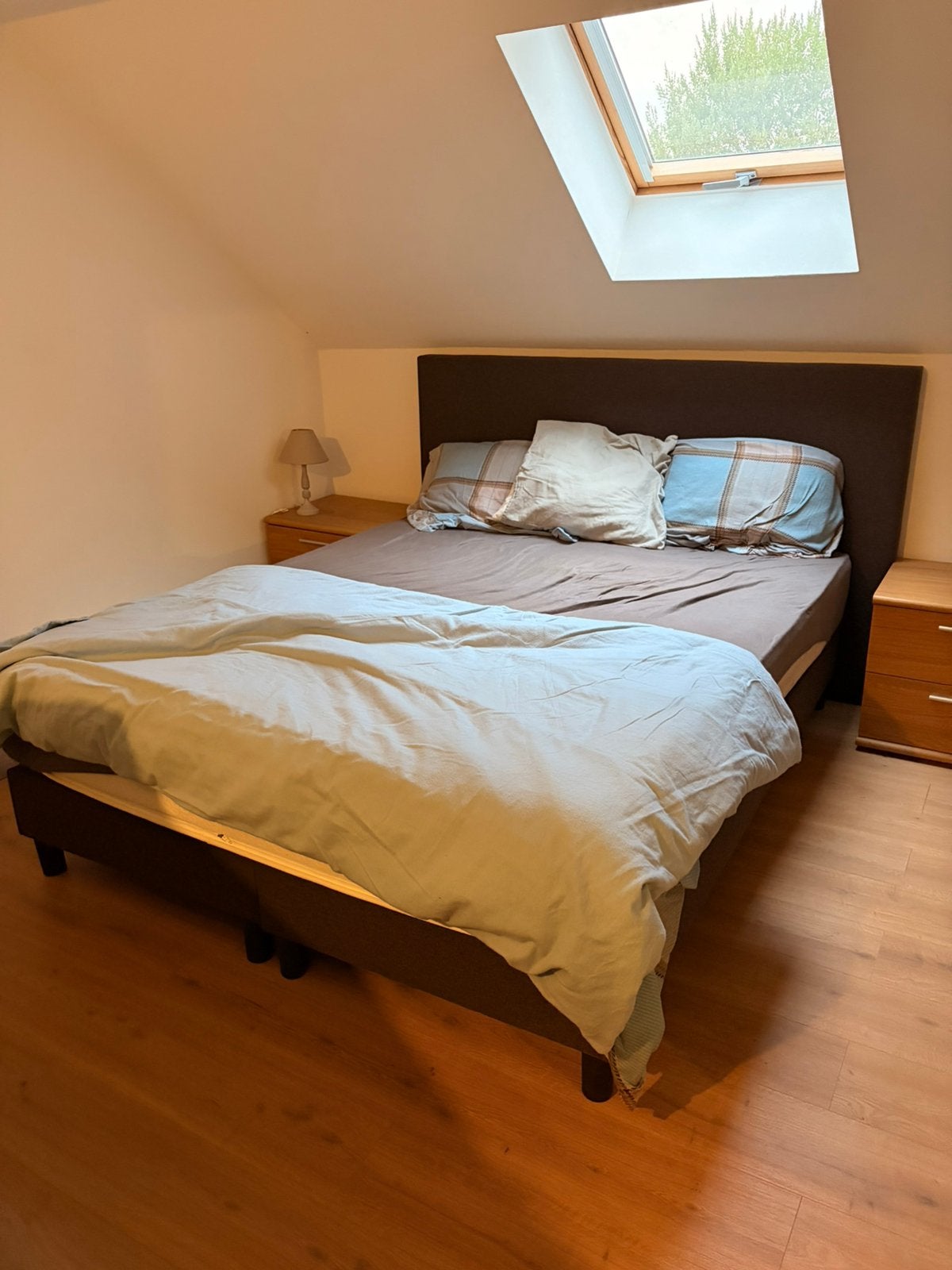 Bed incl. Matras te koop, Ophalen, Gebruikt, Tweepersoons