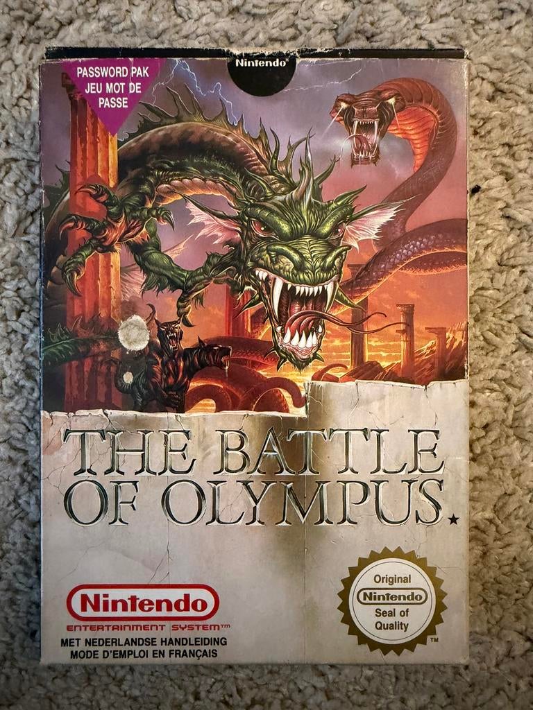 The Battle of Olympus Nes, Consoles de jeu & Jeux vidéo, Jeux | Nintendo NES, Envoi, Comme neuf