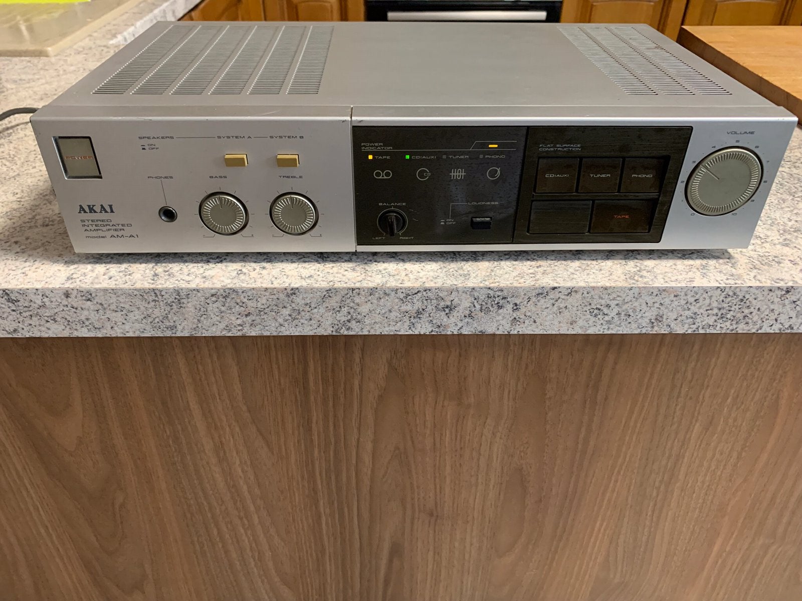 Akai versterker, Audio, Tv en Foto, Versterkers en Ontvangers, Ophalen, Zo goed als nieuw
