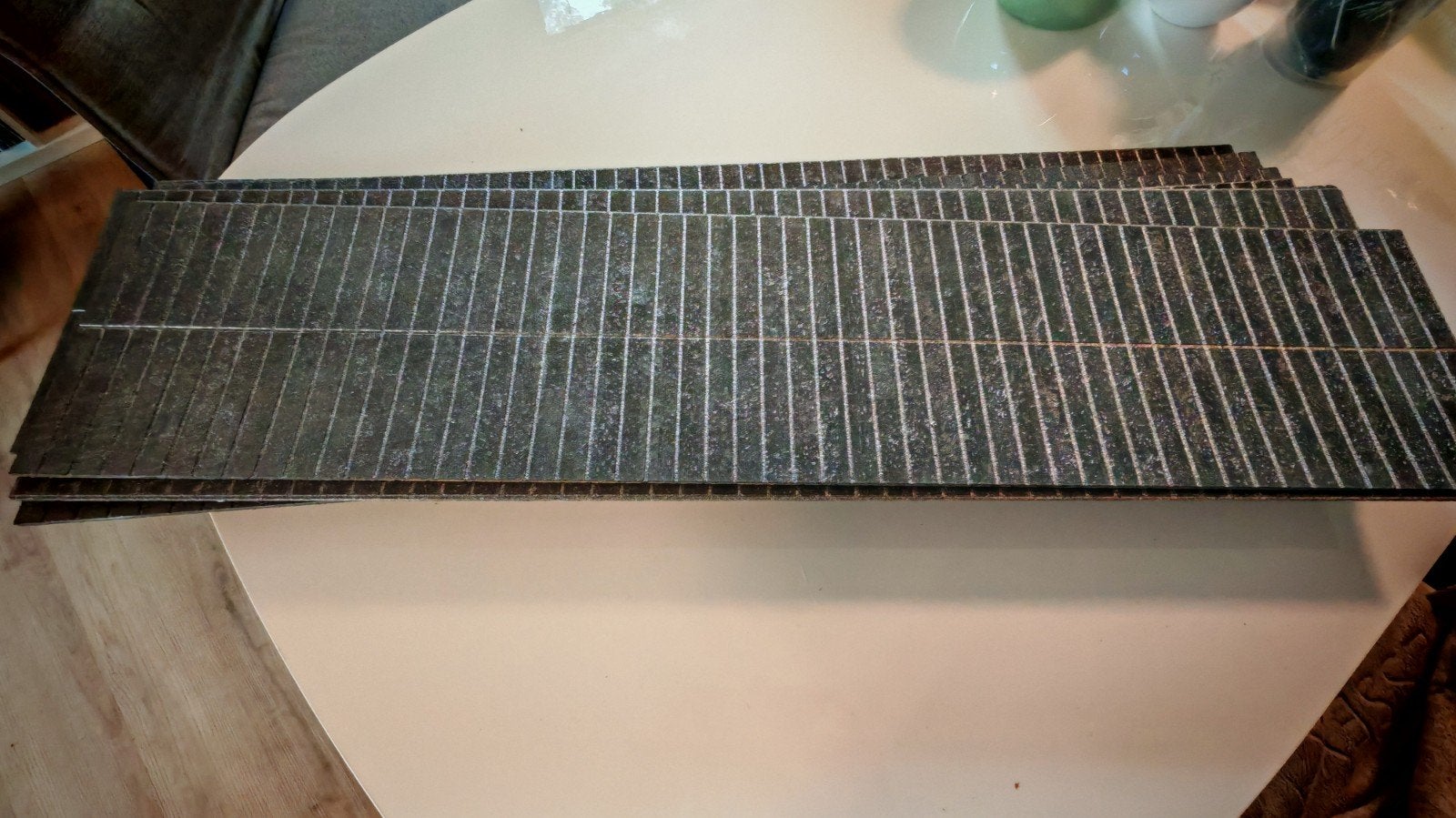 Santana wandkurk. 16 tegels van 90cm bij 20 cm, Doe-het-zelf en Bouw, Ophalen, Overige typen, 20 tot 40 cm, Overige materialen
