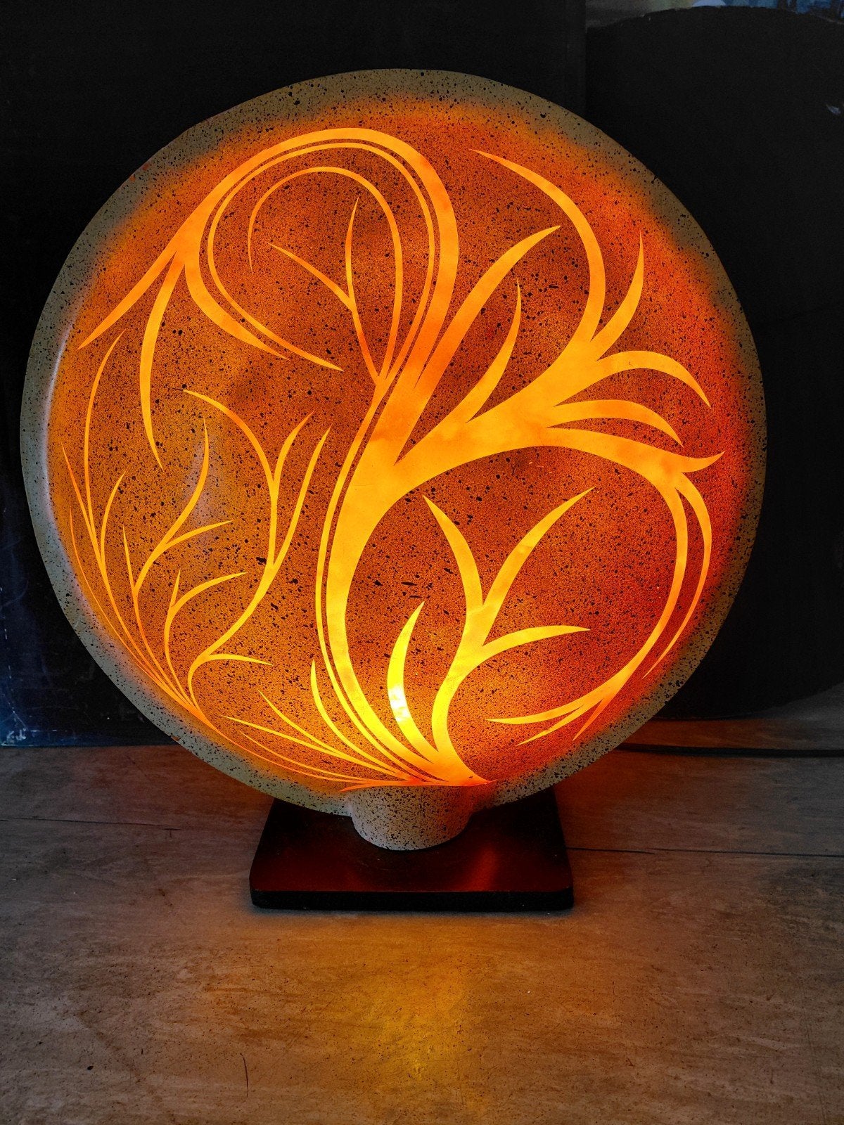 Lampe décorative ronde, Maison & Meubles, Enlèvement