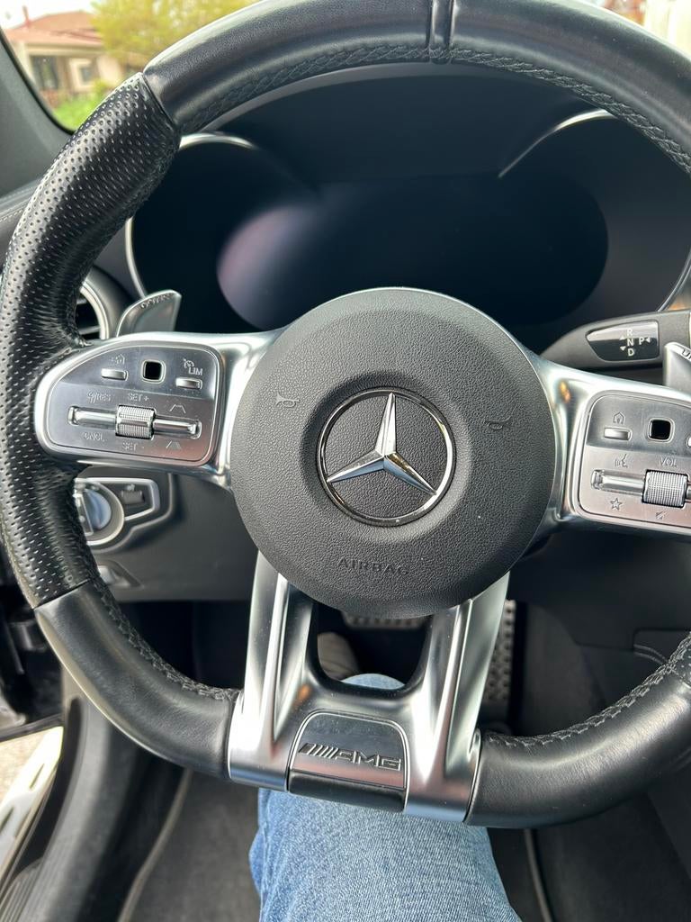 Mecedes Benz noir glc 63 amg utilitaire, Auto's, Zwart, Zwart, GLC, Particulier