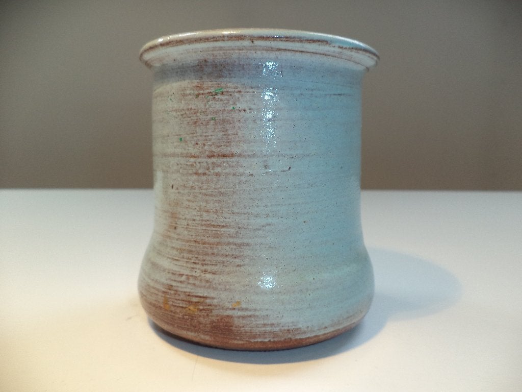 vase desktop item céramique signé Vtg DOUR Claire LAMBERT, Enlèvement ou Envoi