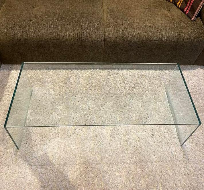 Glazen Salontafel - Modern & Strak Design, Maison & Meubles, Tables | Tables de salon, 100 à 150 cm, Moins de 50 cm, Comme neuf