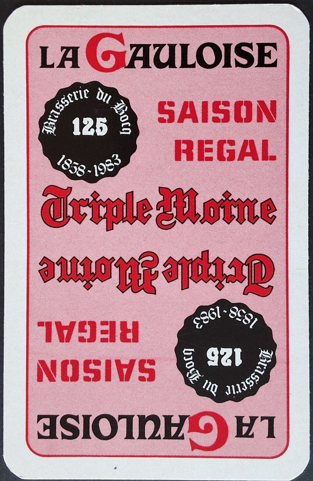 1 Speelkaart  Saison Regal, Collections, Enlèvement ou Envoi