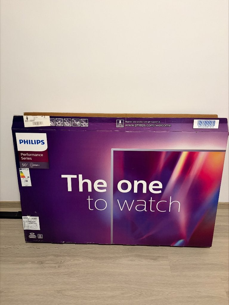 50" Philips TV Ambilight Smart TV, TV, Hi-fi & Vidéo, Télévisions, Comme neuf, LED, 100 cm ou plus, 4k (UHD), Philips, 50 Hz, Smart TV