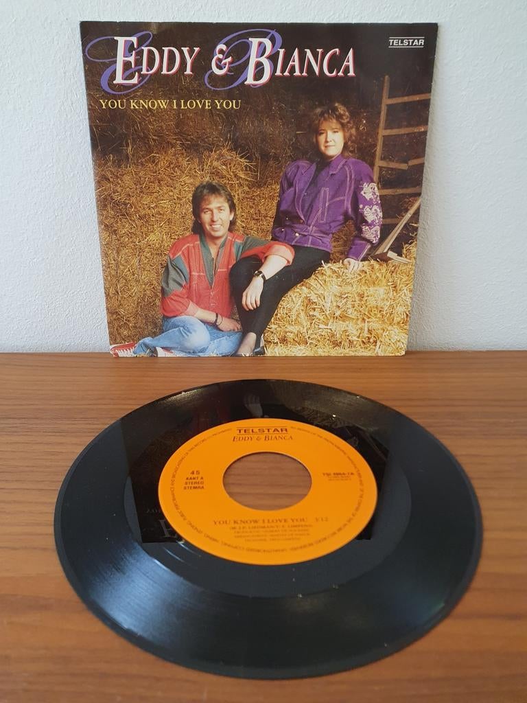 Eddy & Bianca – You Know I Love You / Wie Weet, Ophalen of Verzenden
