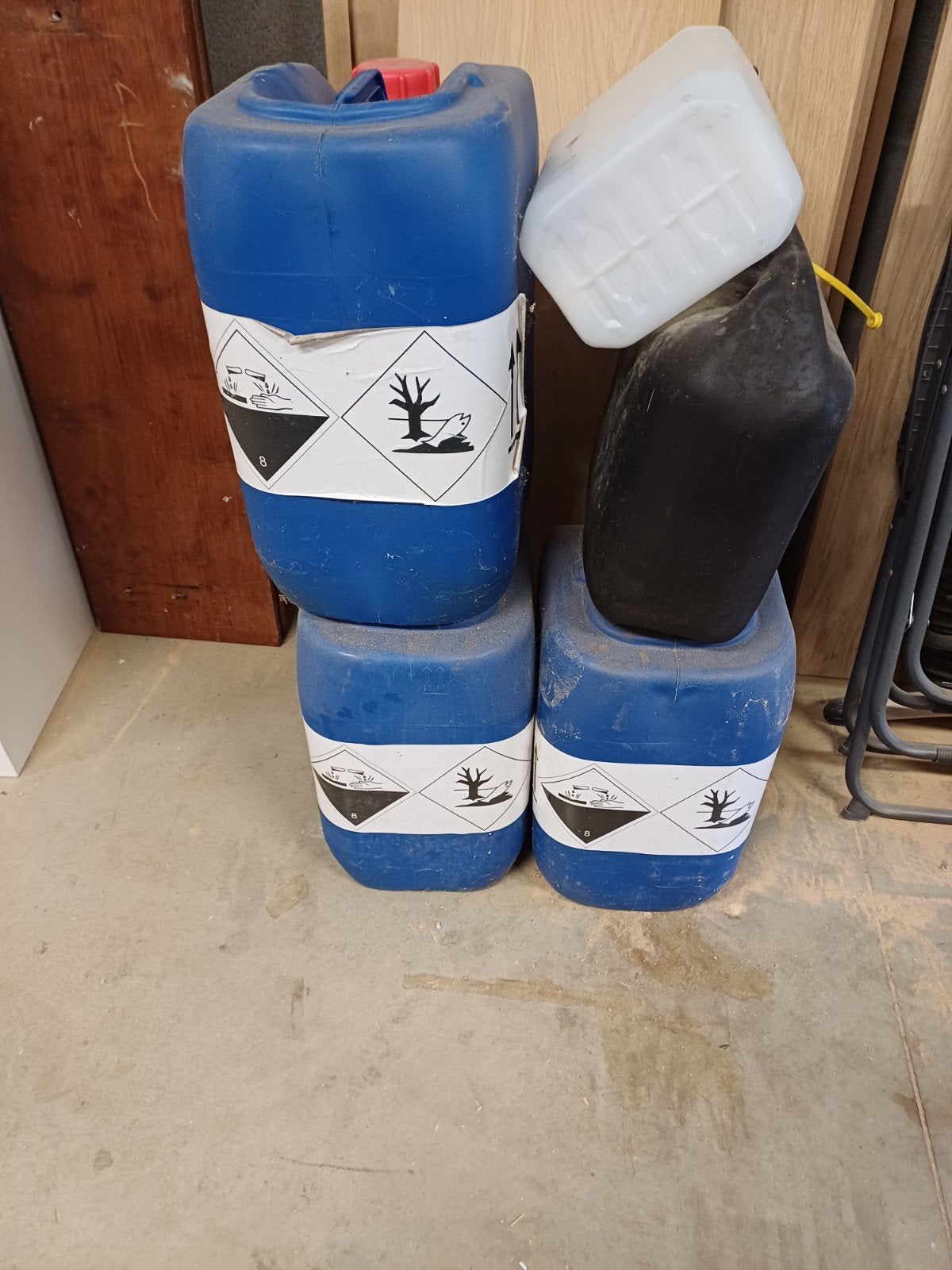 Jerrycans 5 stuks, Enlèvement