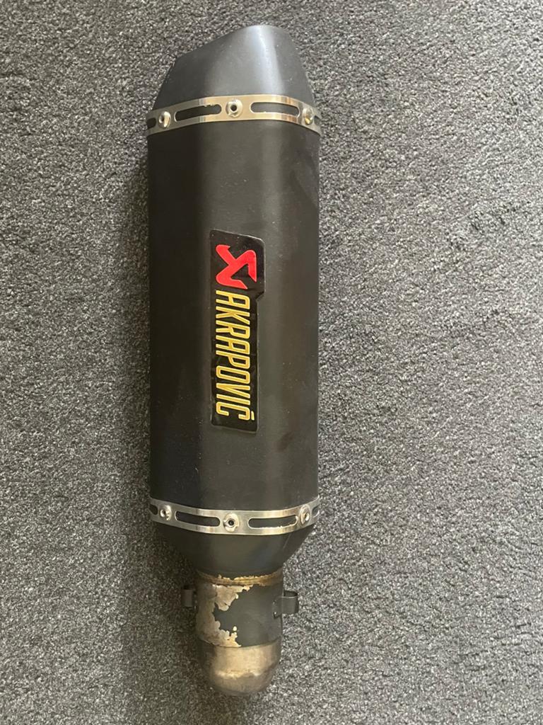 Akrapovic uitlaat (slip on), Ophalen, Gebruikt, Uitlaat, Overige merken