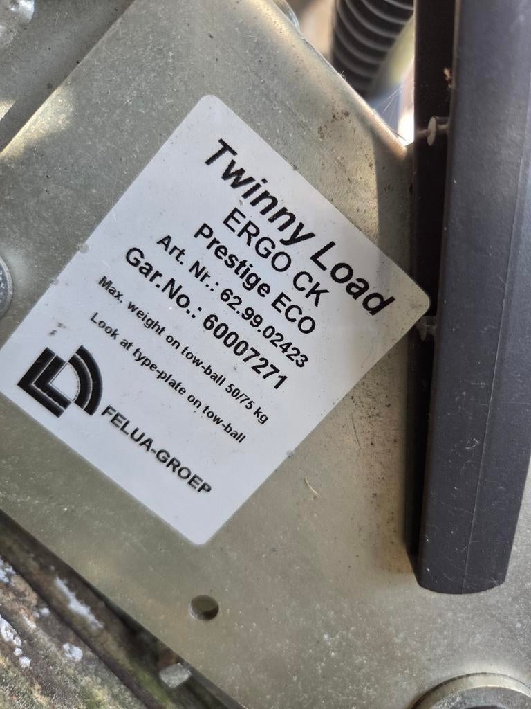 Twinny load fietsendrager, Enlèvement, 2 vélos