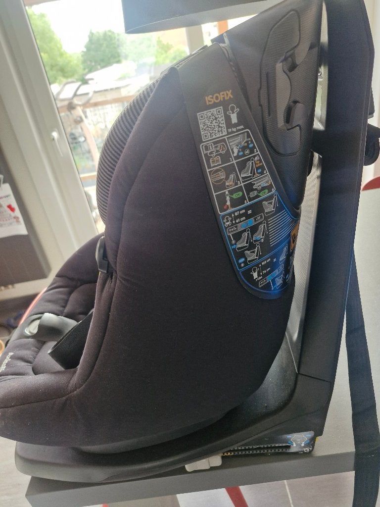 Autostoel isofix, Kinderen en Baby's, Autostoeltjes, Ophalen, Gebruikt, 0 t/m 18 kg, Slaapstand