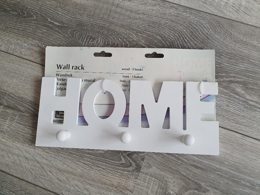 Wandkapstok, Huis en Inrichting, Woonaccessoires | Kapstokken, Ophalen of Verzenden, Nieuw, Hout