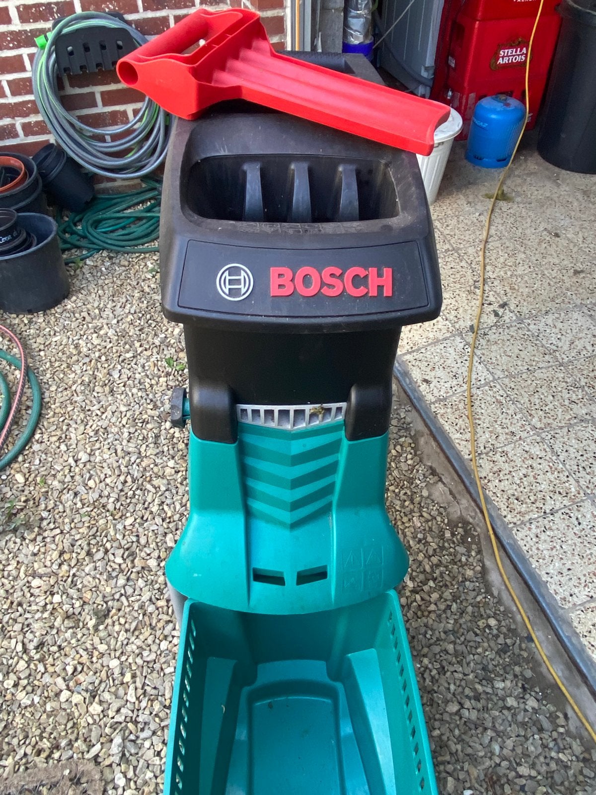 Hakselaar, Tuin en Terras, Ophalen, Zo goed als nieuw, Elektrisch, Met opvangbak