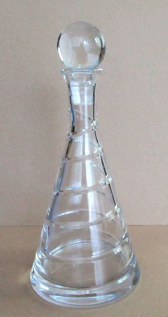 Carafe à vin en cristal de plomb massif., Antiquités & Art, Enlèvement ou Envoi