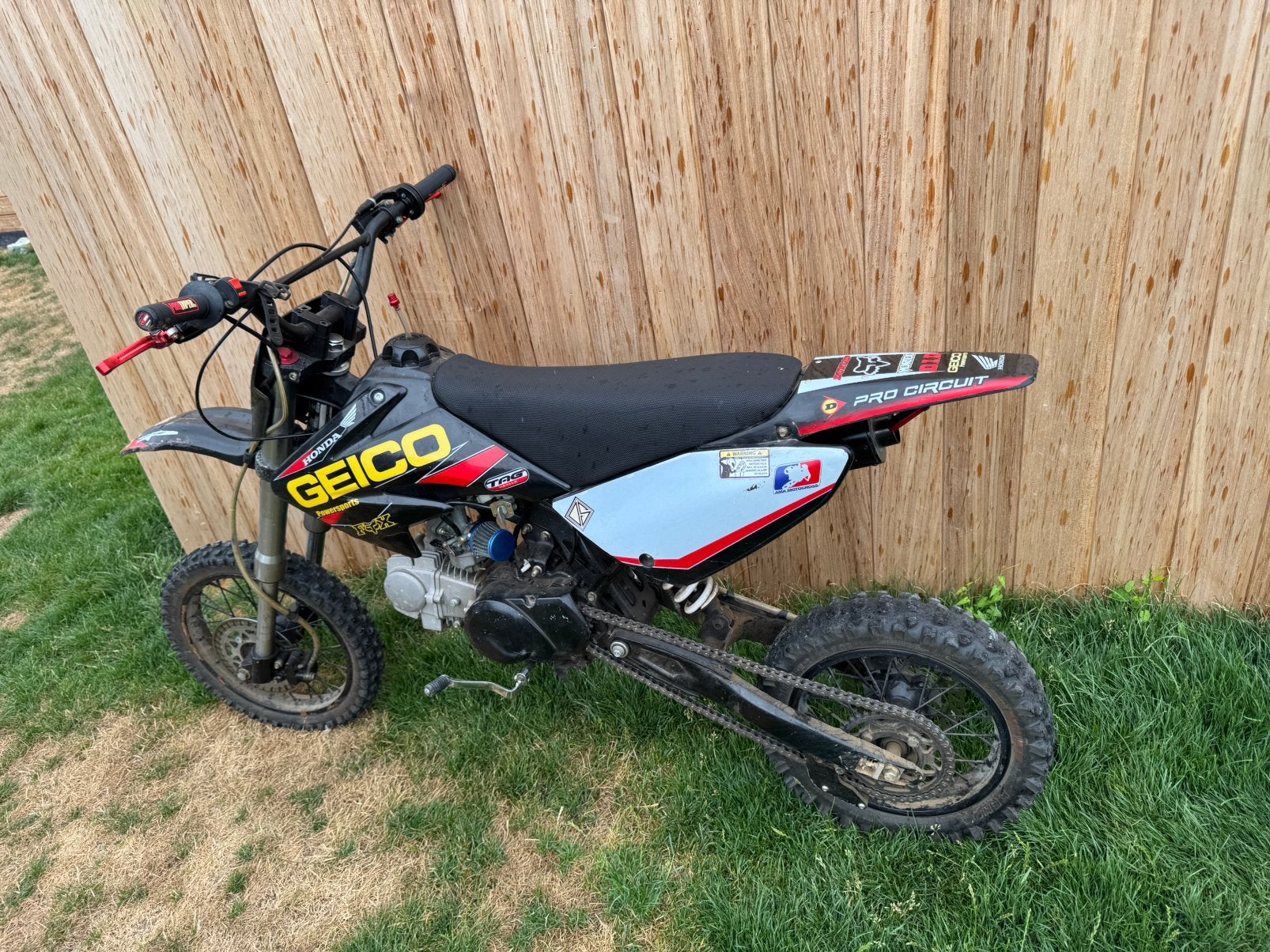Orion 125cc, Fietsen en Brommers, Minibikes, Midibikes en Pitbikes, Ophalen, 125 cc, Zo goed als nieuw, Schijfrem
