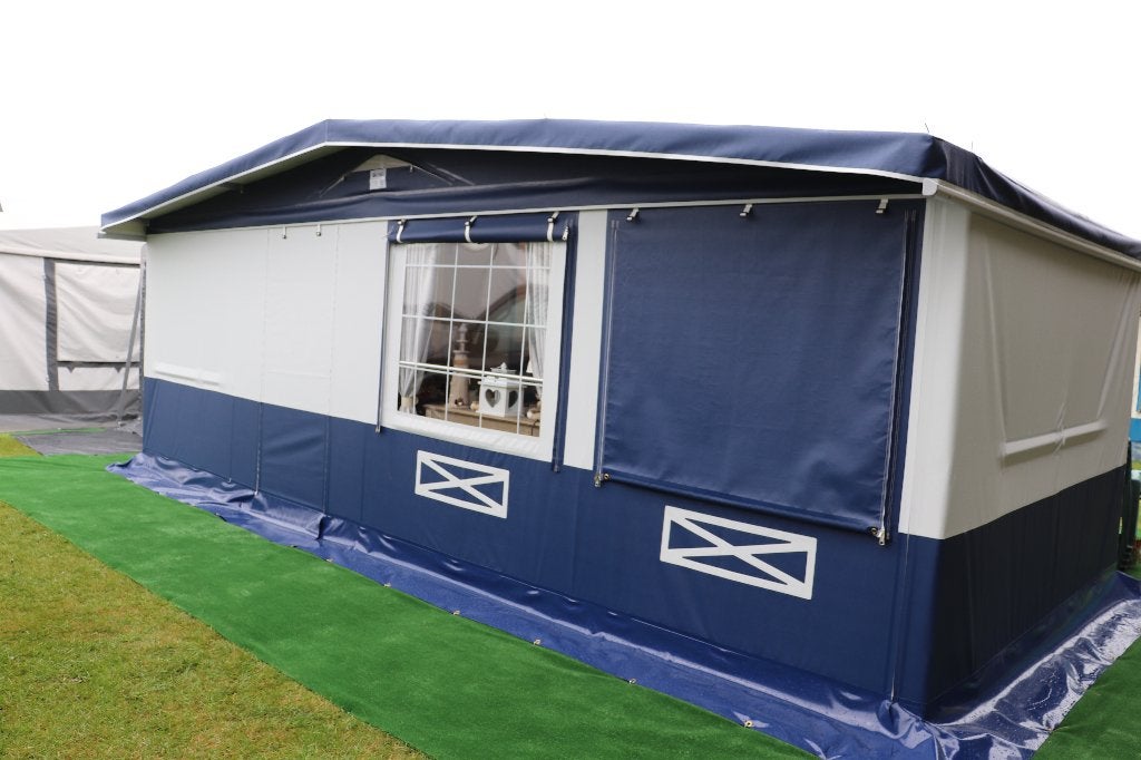 Caravan met Vercovan voortent, Caravans en Kamperen, Tot en met 3, Particulier, Dethleffs, Microgolfoven