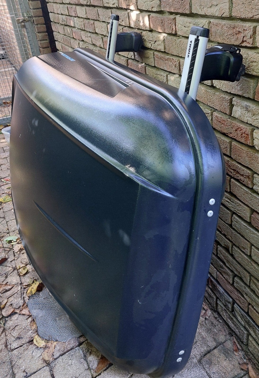 Coffre de toit NORAUTO Bermude 400 + Barre de toit Thule, Enlèvement, Comme neuf