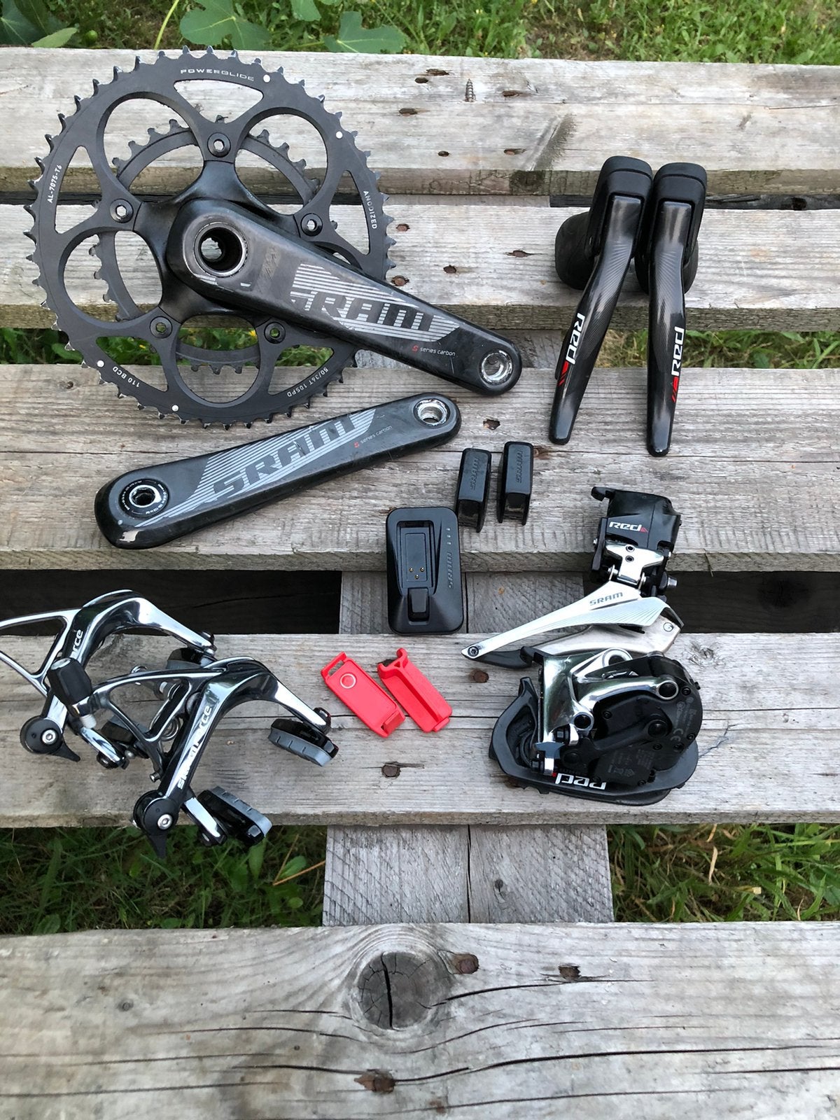 Sram red etap groepset - 11 speed - compleet, Fietsen en Brommers, Ophalen of Verzenden, Zo goed als nieuw