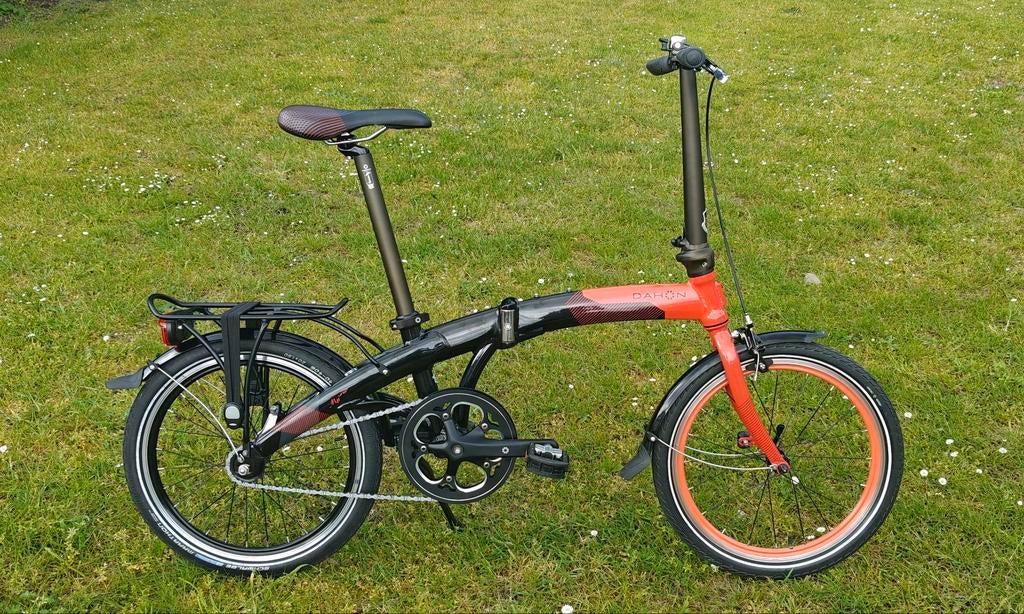 Dahon Mu Uno vouwfiets in nieuwstaat. Erg licht!, Ophalen, Velgrem, Zo goed als nieuw, Dahon