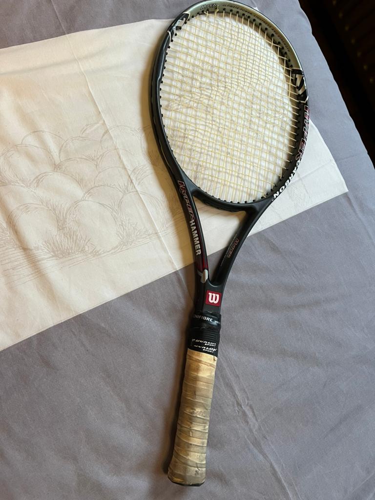 Tennisracket, Sports & Fitness, Tennis, Raquette, Enlèvement, L5, Wilson