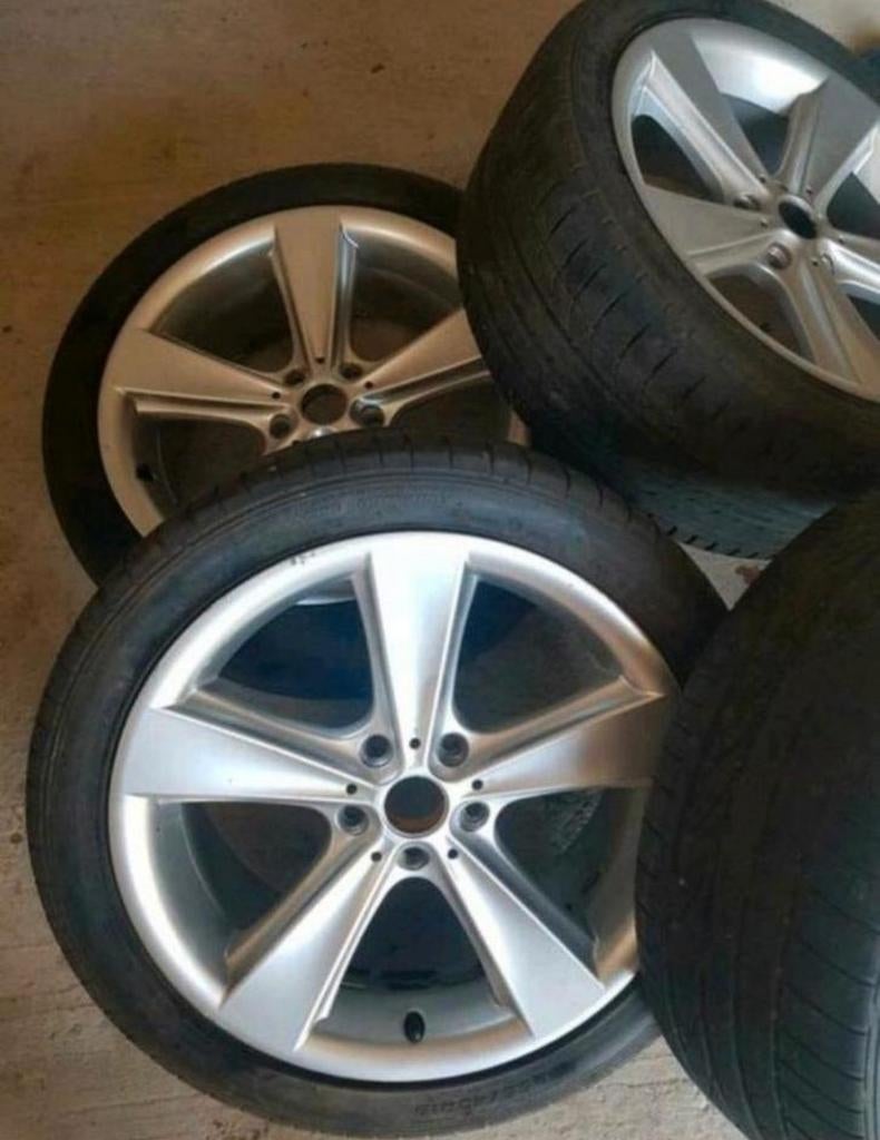 Jantes BMW Style 128, 19 pouces, largeur 8J, 5x120, Auto-onderdelen, Gebruikt, 19 inch, Zomerbanden, Banden en Velgen