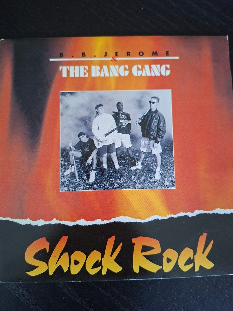 BB Jerome & The Bang Gang (BE) - 'Shock Rock ' 7"single, Originele persing, 7 inch, Ophalen of Verzenden, Zo goed als nieuw