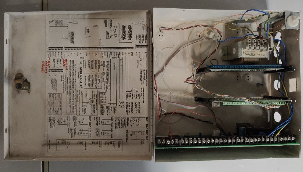 Networx nx-8 alarmcentrale, Ophalen, Gebruikt