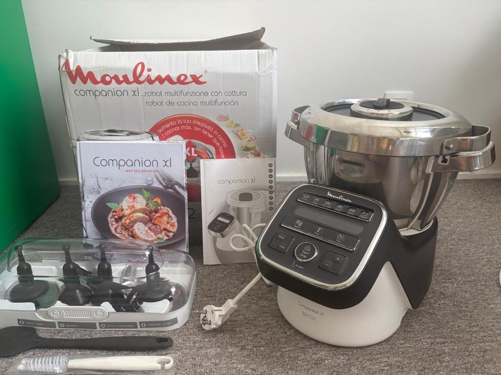 Robot cuisine Companion xl Moulinex, 2 tot 3 liter, Ophalen, Zo goed als nieuw, 3 snelheden of meer