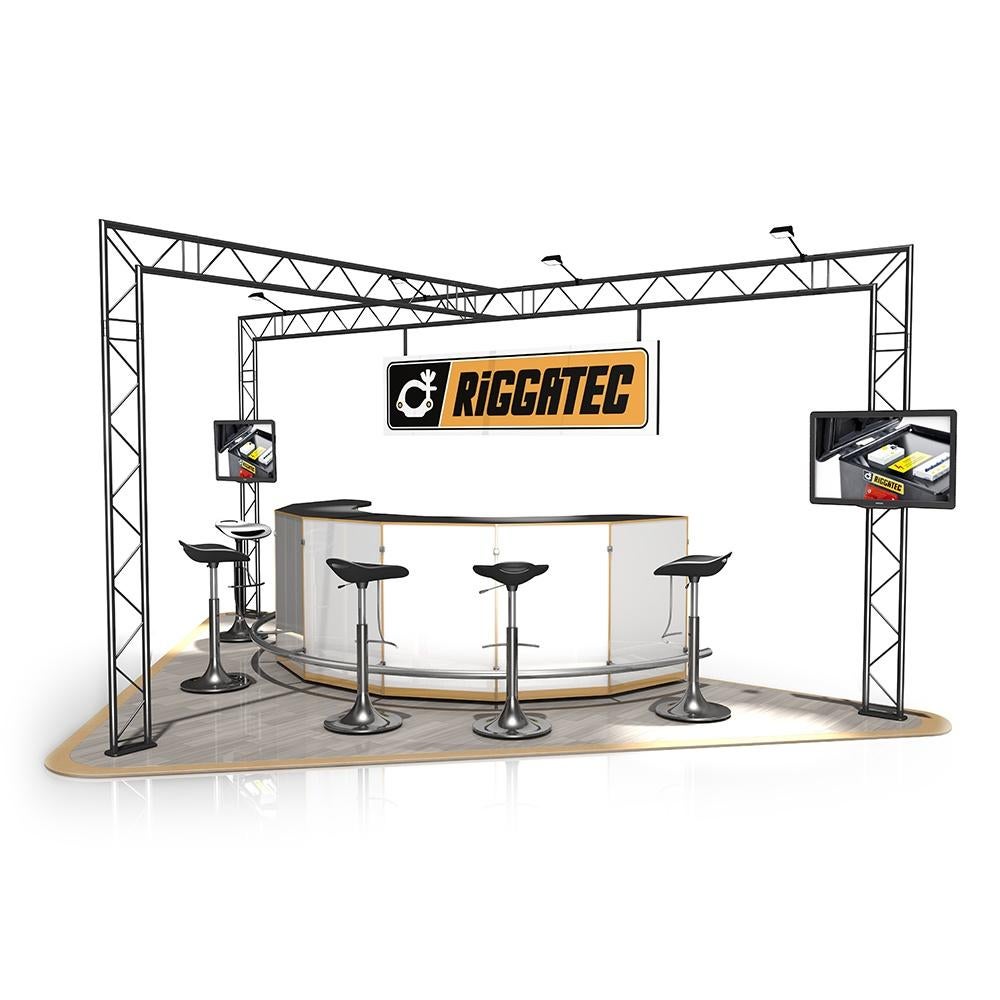 Truss standbouw in aluminium of Zwart RAL9005, Musique & Instruments, Lumières & Lasers, Envoi, Neuf, Couleur