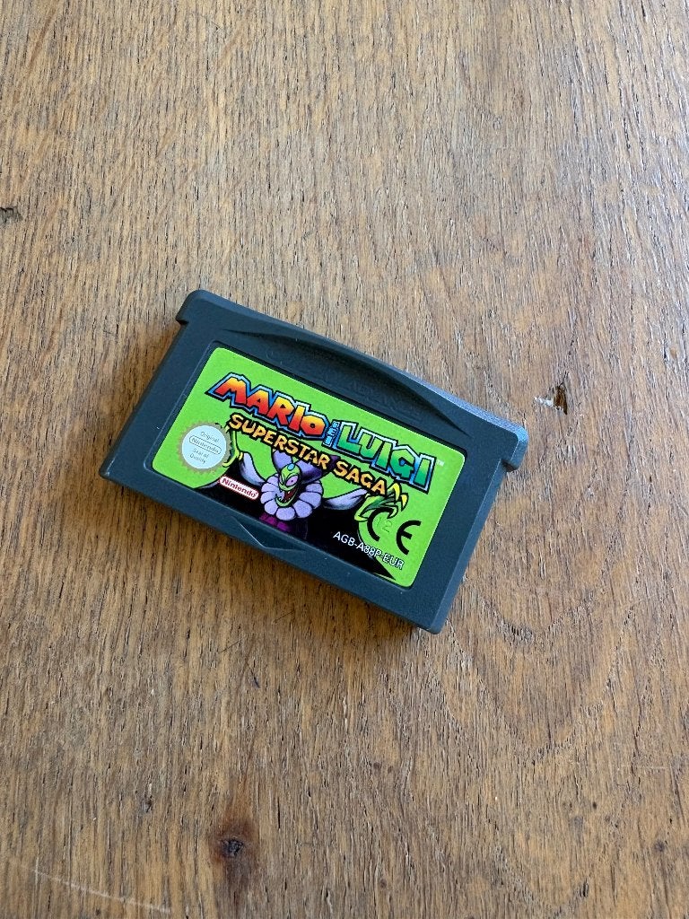 Mario & Luigi Superstar Saga - Game Boy Advance, Games en Spelcomputers, Gebruikt, 1 speler, Ophalen of Verzenden, Role Playing Game (Rpg)