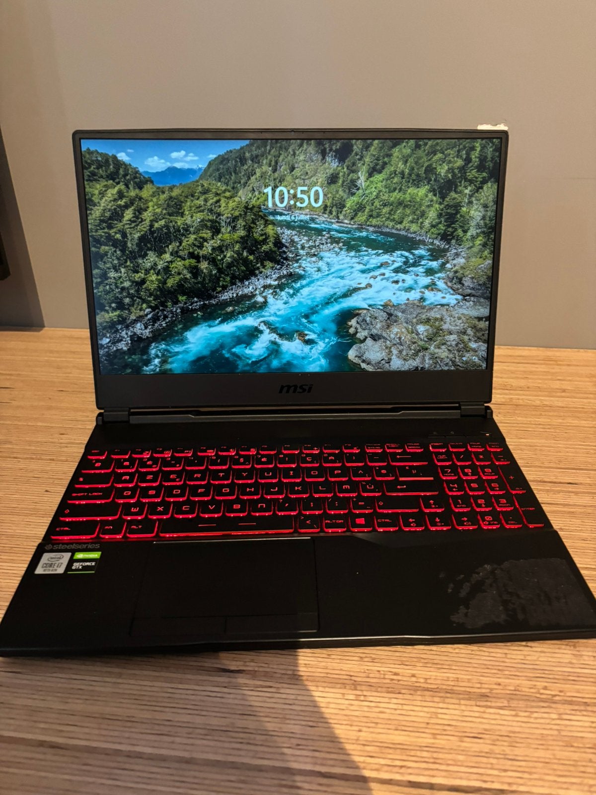 PC portable MSI Gaming - 599 €, Informatique & Logiciels, Ordinateurs portables Windows, Comme neuf, Gaming, Enlèvement ou Envoi