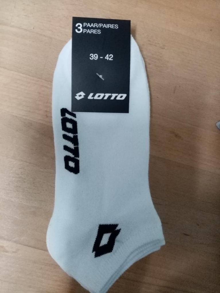 Lotto : 3 nieuw paar witte sneakersokken lage sokken , 39-42, Kleding | Dames, Sokken en Kousen, Lotto, Nieuw, Ophalen of Verzenden