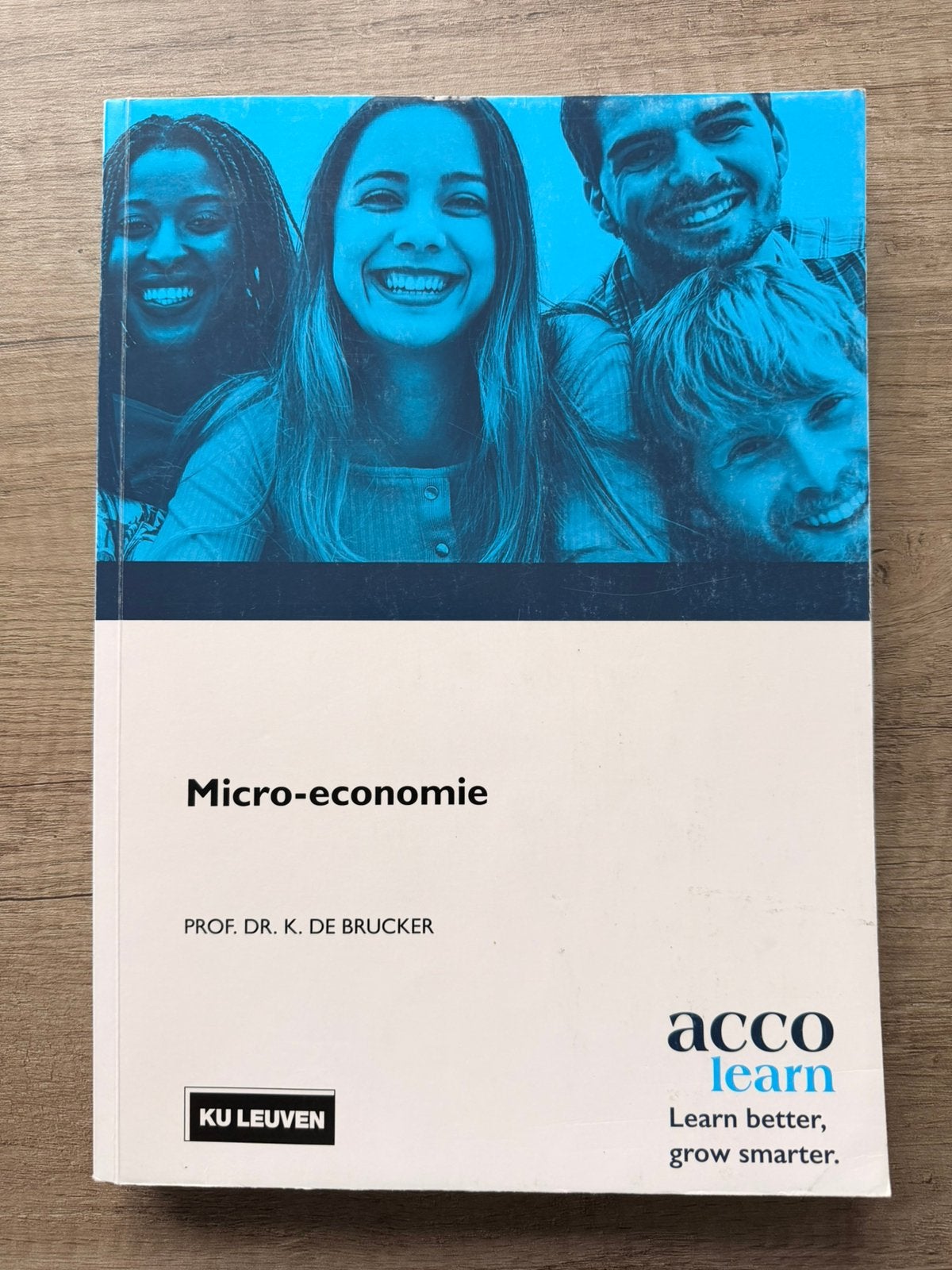 Micro-economie kuleuven Prof K. De Brucker, Boeken, Ophalen, Zo goed als nieuw, Hoger Onderwijs
