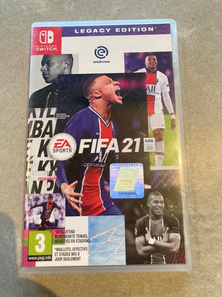 Nintendo Switch: Fifa 21, Ophalen of Verzenden, Zo goed als nieuw