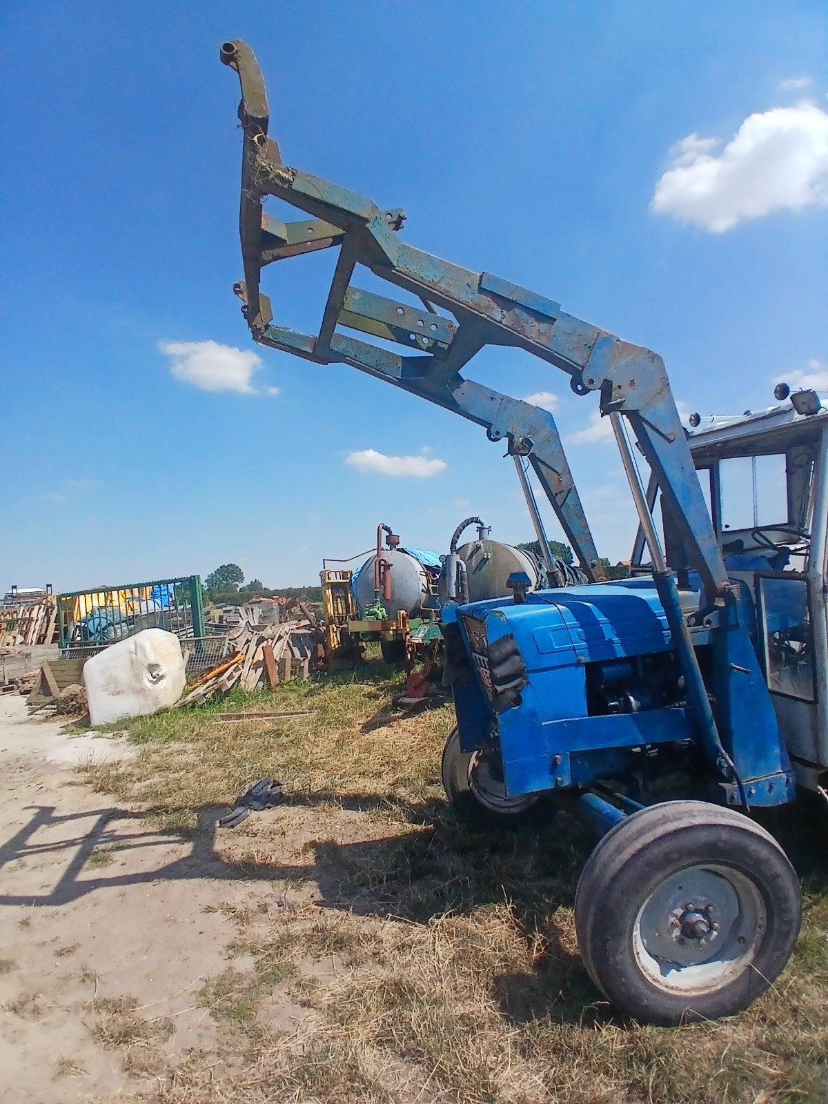 Chargeur frontal pour tracteur Ford, Articles professionnels, Enlèvement, Utilisé, Ford