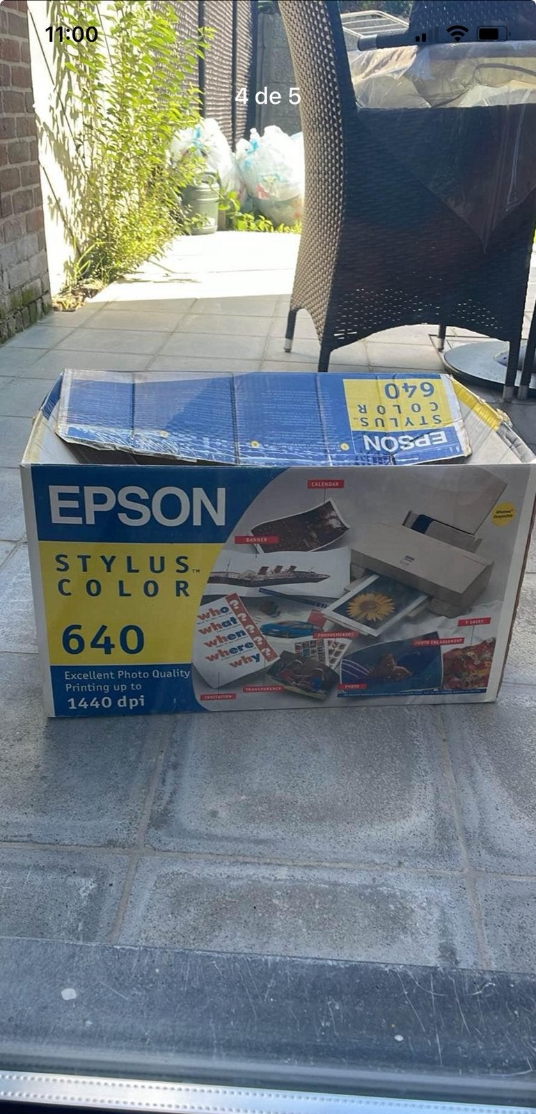 Printer epson, Ophalen, Zo goed als nieuw