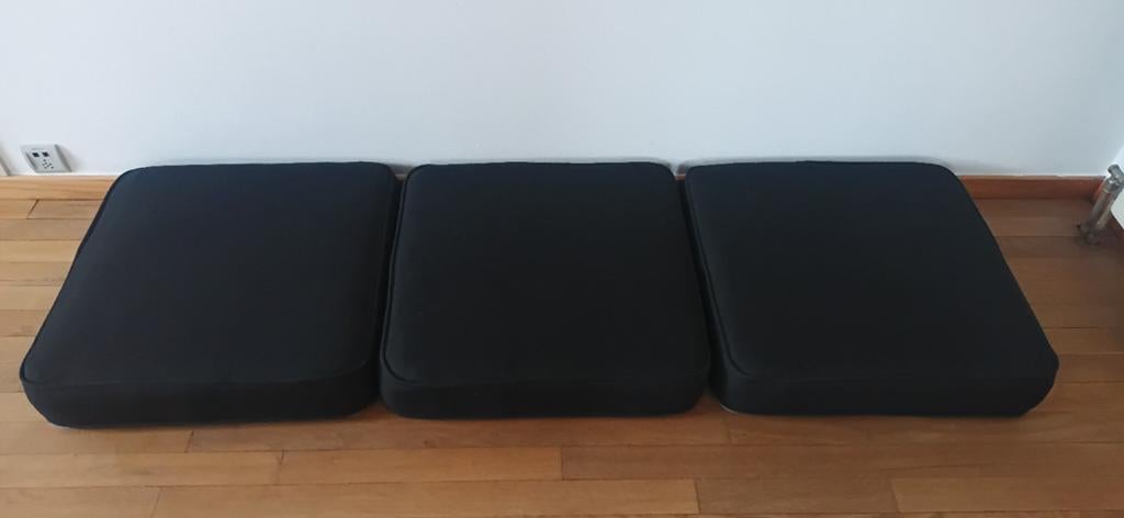 Lot de 3 coussins d'assise extérieur, Jardin & Terrasse, Enlèvement, Comme neuf
