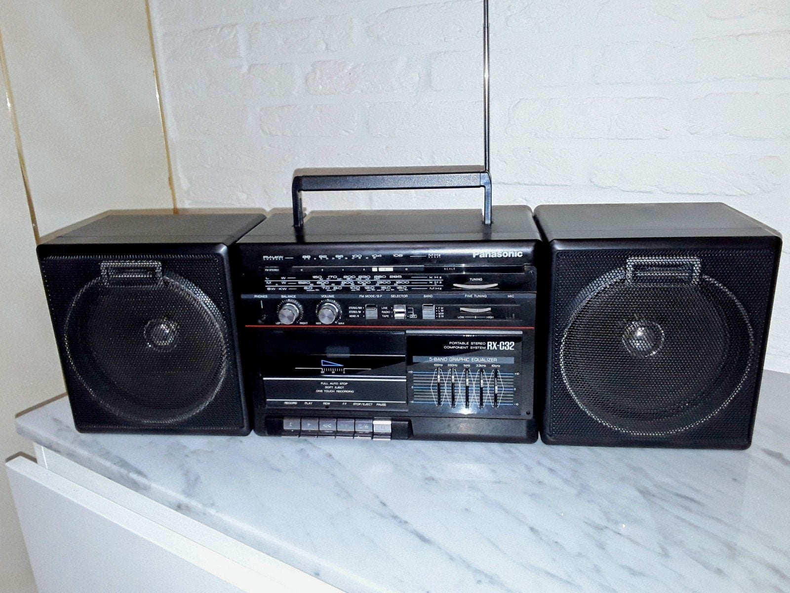 PANASONIC BoomBox, Ophalen, Radio