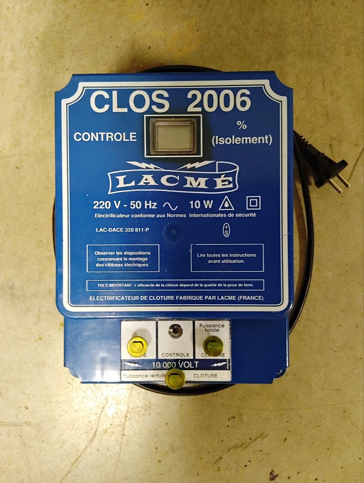 Electrificateur de clôture, Enlèvement