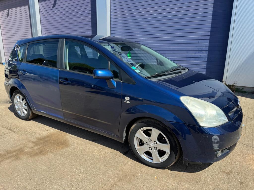 Toyota Corolla Verso *D4D-AIRCO-FRENCH CAR* (bj 2005), Auto's, Monovolume, 1520 kg, Blauw, Bedrijf